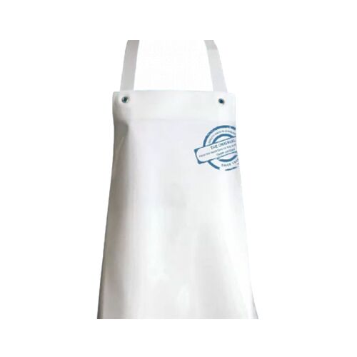 Guminė TPU prijuostė Ledolin L90 115x90 cm, balta 300mic. (1vnt) - Image 1