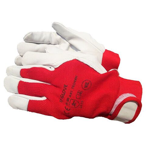 Apsauginės pirštinės, sustiprintos ožkos oda - Image 1