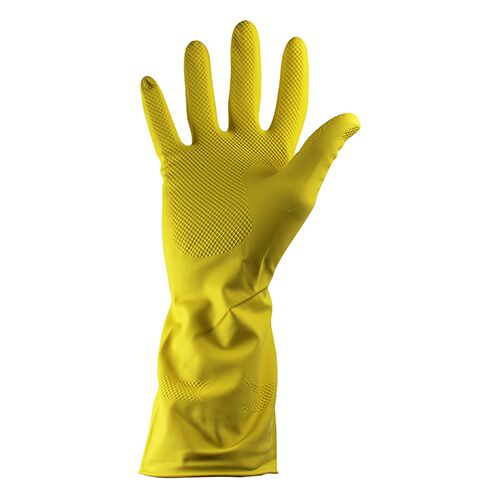 Lateksinės buitinės pirštinės SHIELD, GR01 - Image 1
