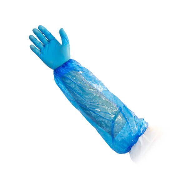 Vienkartiniai antrankoviai, PE, mėlyni (100vnt) - Image 1