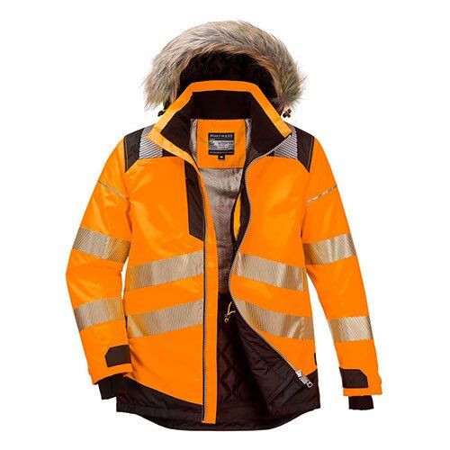 PW369OBR PW3 Hi-Vis gero matomumo žieminė Parka striukė - Image 1