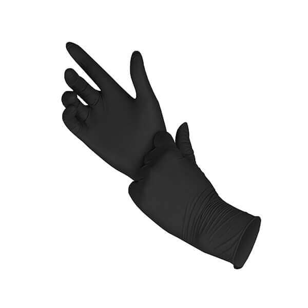 TopGlove Screen touch nitrilinės vienkartinės pirštinės, juodos S/M/L/XL (100vnt) - Image 1