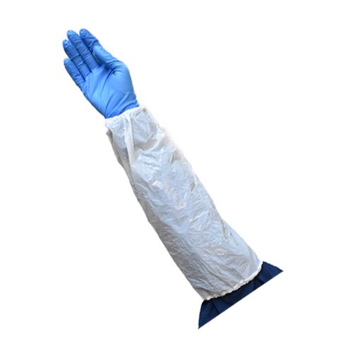 Vienkartiniai antrankoviai, PE, machine made, balti (100vnt) - Image 1