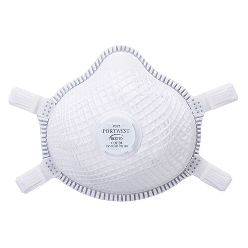 ERGONET FFP3 Dolomite respiratorius su vožtuvu (5 vnt) - Image 1